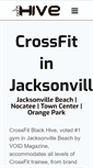 Mobile Screenshot of crossfitblackhive.com